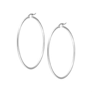 Boucles d’oreilles rondes chirurgical