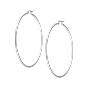 Boucles d’oreilles rondes chirurgical