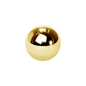 24k gold plated spare replacment ball