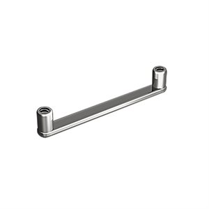 Titanium internal flat surface bar stem