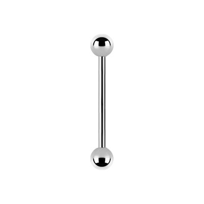 Titanium internal barbell