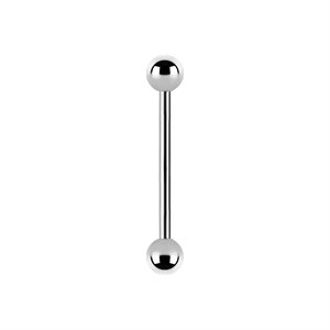 Titanium internal barbell