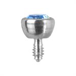 Titanium internal spare replacement jewelled ball