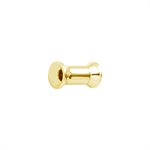 24k gold plated internally threaded double flared tunnel