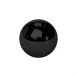 Black steel spare replacement ball