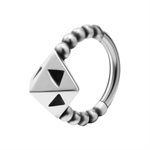 Hinged tribal segment clicker