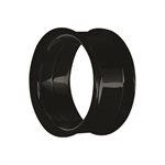 Black steel internally threaded double flared tunnel