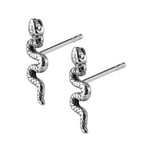 Boucles d'oreilles avec des serpents