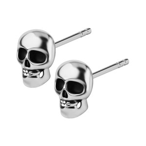 Boucles d'oreilles avec des têtes de mort