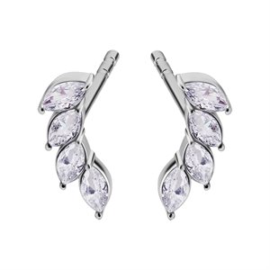 Boucles d'oreilles avec marquise en pierres