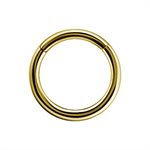 18k gold hinged segment clicker