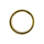 18k gold hinged segment clicker