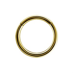 18k gold hinged segment clicker