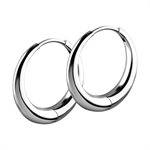 CoCr hoop earrings