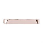 Anneau de nombril clicker ovale en CoCr plaqué or rose 18k