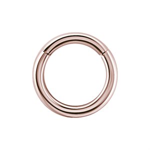 18k rose gold hinged segment ring