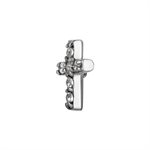 Internal jewelled cross attachment