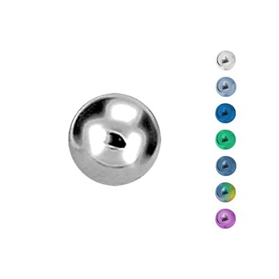 Titanium spare replacement ball