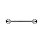 Titanium internal barbell