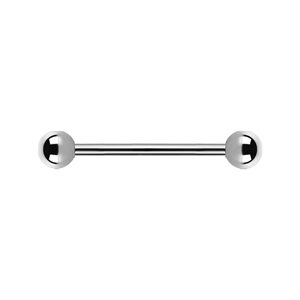 Titanium internal barbell